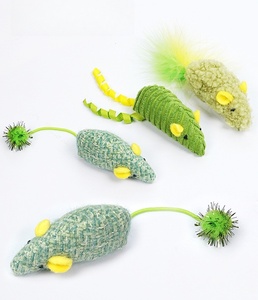 3-pack realistische muis-kattenspeelgoed met kattenkruid, zacht pluche kauwspeelgoed, verjaardagscadeau, kattenpret binnenshuis, hondenaccessoires, huisdierkleding - Product Image 5