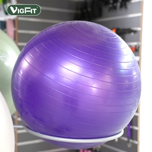 Palla per stabilità da <span class=keywords><strong>65</strong></span> <span class=keywords><strong>cm</strong></span>, grande palla da ginnastica per allenamento a casa, ufficio, scrivania, <span class=keywords><strong>fitness</strong></span>, sollievo dal mal di schiena, equilibrio, include pompa ad aria - Product Image 1