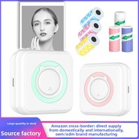 Imprimante thermique de poche pour étudiants, mini 57 mm, interface Type-C, sans encre, pour photos, questions et étiquettes