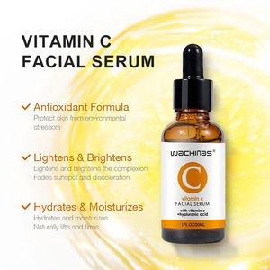 Sérum pour le visage à la vitamine C éclaircissant la couleur de la peau éliminant les taches de couleur jaunes et raffermissantes - Product Image 4