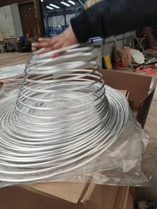 Tubería <span class=keywords><strong>de</strong></span> <span class=keywords><strong>Aluminio</strong></span> Laminada en Caliente 1060 en Rollo Plano, Longitud Personalizada, Aire Acondicionado, Refrigeración, Incluye Doblado, Corte y Soldadura - Product Image 6