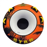 Bouée tractée gonflable Dragon pour 3 personnes, modèle UT2, avec housses pour bateau et jet ski