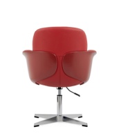 Fauteuil de bureau exécutif haut de gamme en cuir, base en alliage d'aluminium, mousse haute résilience, pivotant moderne et personnalisable pour bureau à domicile, directement de l'usine.