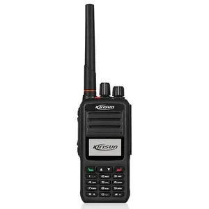 VHF UHF iki yönlü telsiz uzun mesafe bluetooth GPS el taşınabilir iki yönlü radyo Bluetooth walkie talkie uzun menzilli