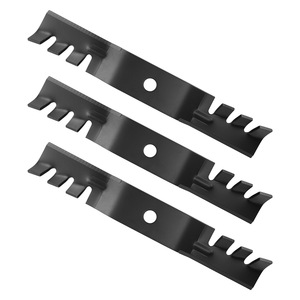 Cuchillas para cortacésped M111522 M113517, paquete de 3, repuesto negro para accesorios de maquinaria de jardín - Product Image 1