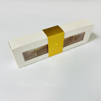 Kexin Boîte à dessert de luxe à couvercle rabattable Boîte d'emballage alimentaire personnalisée macaron biscuits au chocolat avec séparateur