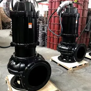 Taşınabilir 65(JY)WQ20-60-11 endüstriyel kum emme dikey dalgıç kanalizasyon pompası gölet pompalama ve kanalizasyon temizleme için