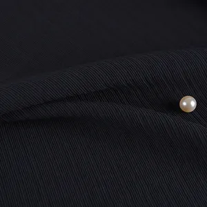 Nuovo stile 100% poliestere riciclato tessuto lavorato a maglia elastico double sided tessuto interlock per vestiti di sport