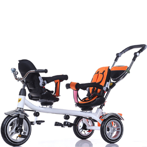 2023 New Model Baby Tricycle Bike for UK / Baby Tricycle Bike for <strong>Twins</strong> / Toddler Push Along <strong>Trike</strong> - Product Image 6