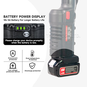 Outil de sertissage hydraulique électrique sans fil à batterie ES-400 pour bornes en cuivre et en aluminium CU/AL 16-400 mm² - Product Image 3