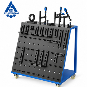 Wiederholbar Positionierbarer Chargenproduktions-Tisch mit 16mm Gitterpräzision, Indexierung, Neigung, Schwenkung und Führung für Schweißvorrichtungen - Product Image 5