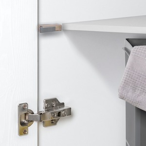 Emuca โช้คอัพประตูแบบนิ่มพลาสติกนิกเกิลด้าน10ชิ้น1275924ประตู - Product Image 4