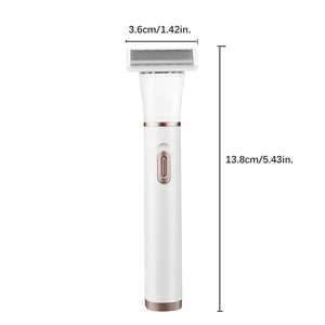 <span class=keywords><strong>Rasoir</strong></span> électrique sans fil pour hommes, <span class=keywords><strong>rasoir</strong></span> 2 en 1 pour barbe, nez, pattes, corps, rasoirs pour hommes, épilateur pour l'épilation masculine - Product Image 2