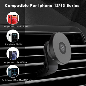 Soporte magnético para teléfono de coche, <span class=keywords><strong>cargador</strong></span> inalámbrico de 15 vatios para soporte de ventilación de carga <span class=keywords><strong>MagSafe</strong></span> - Product Image 4