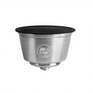 Cápsulas de Café Reutilizables de Acero Inoxidable ICafilas para <span class=keywords><strong>Dolce</strong></span> <span class=keywords><strong>Gusto</strong></span> Lumio, Filtros de Café Recargables Dolci <span class=keywords><strong>Gusto</strong></span>, Prensador de Café - Product Image 6