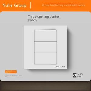 European standard flame retardant PC2 post 1-channel <b>wall</b> <b>light</b> <b>switch</b>, power single channel Italian <b>wall</b> <b>light</b> <b>switch</b> - Product Image 6