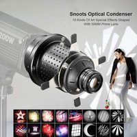 Picot OT1 PRO — lumière conique Bowens pour Photo, dispositif optique avec arrière-plan en forme de faisceau pour la photographie