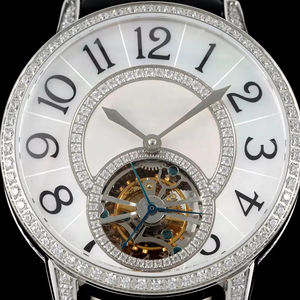 Montre mécanique automatique pour femme, de qualité supérieure, luxueuse, sertie de diamants, élégante et raffinée, idéale pour les affaires. - Product Image 1