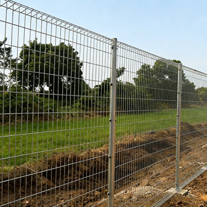 Panneau de clôture métallique BRC écologique 2026, clôture en treillis soudé BRC, clôture en rouleau supérieur pour la sécurité des jardins paysagers - Product Image 5