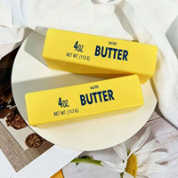 Jouet anti-stress en forme de bâton de beurre Zoey mignon en PU souple, pour les 14 ans et plus, vente en gros disponible