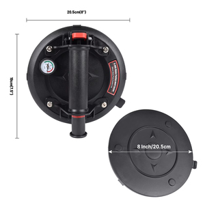Ventouses en verre Podofo, ventouses industrielles robustes à main, capacité de charge de 800 lb, vente en gros - Product Image 4