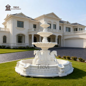 Fuente de agua para caballos al aire libre de mármol decorativo de <span class=keywords><strong>entrada</strong></span> delantera de casa europea de diseño Popular <span class=keywords><strong>TREVI</strong></span> - Product Image 6