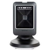 Lector de Matriz de Datos de Escritorio con Sensor Automático, Lector de Códigos de Barras USB para Supermercado, Lector de Códigos QR 1D 2D, Escáner de Códigos de Barras MP6300IR 2D