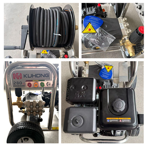 Kit di Pulizia Fognature Kuhong per <span class=keywords><strong>Idropulitrice</strong></span> 250 bar 3600psi 4000psi, Tubo per Pulizia Scarichi - Product Image 2