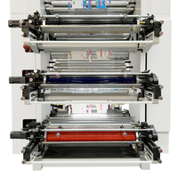Machine d'impression flexographique automatique 800 mm pour l'emballage souple de lingettes humides, d'étiquettes de shampoing et de sachets de détergent pour soins personnels