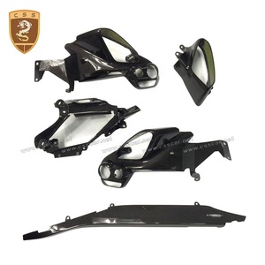 Accesorios interiores de carbono seco estilo OEM RHD, cubierta embellecedora de salida de ventilación lateral para salpicadero de <span class=keywords><strong>coche</strong></span> para Ferrari 488 - Product Image 4