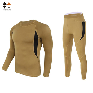 2024 poliéster de manga larga usa <span class=keywords><strong>3</strong></span> colores hombres táctico polar Calzoncillos largos cálido deporte ropa interior térmica - Product Image 1