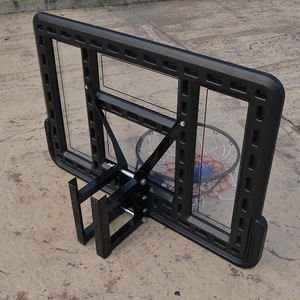 <span class=keywords><strong>Canestro</strong></span> da basket con supporto a parete regolabile in altezza per interni Standard professionale - Product Image 2