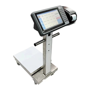 Ölçek yazılımı ile 300kg dijital Wifi ölçekler dokunmatik ekran göstergesi süpermarket restoran için özelleştirilmiş baskı PC ölçeği - Product Image 3