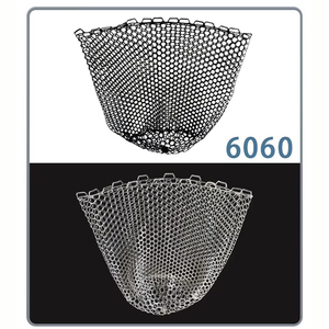 Sac en filet de silicone léger, couverture en filet, <span class=keywords><strong>tête</strong></span> de épuisette de pêche anti-accrocs, sans odeur, empêche les poissons de s'échapper, protège les poissons - Product Image 4