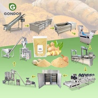 Ligne de production de séchage continu de curcuma sec, de production d'ail et d'oignon, machine à fabriquer de la poudre de gingembre