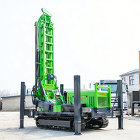 Vente directe usine HUAYAO – Foreuse de puits d'eau sur chenilles en acier avec moteur Cummins, portée 800 m, avec pompe et compresseur