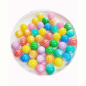 Boules de bonbons en résine multicolores, bonbons à la pastèque, bonbons ronds arc-en-ciel DIY, nourriture miniature pour maison de poupée, petite idée cadeau pour enfants G - Product Image 6