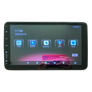 Monitor per auto Android da 10.1 pollici Touch Screen universale per poggiatesta per Display Lcd pubblicitario per auto BUS/ Taxi