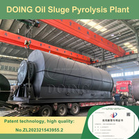 500kg-20TPD Déchets Plastique Pyrolyse Usine Déchets Pneus Recyclage en Déchets Diesel Plastique en Mazout Machine