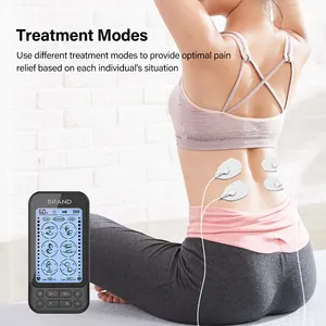 Estimulador muscular EMS Unidade TENS Acupuntura Massagem Corporal Massagem Digital terapia Eletroestimulador