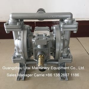 Pompe de transfert à diaphragme pneumatique en aluminium, S05, métallique - Product Image 3