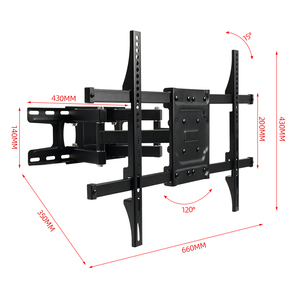 Supporto TV in Acciaio con <span class=keywords><strong>Staffa</strong></span> <span class=keywords><strong>per</strong></span> Montaggio a Parete o Soffitto <span class=keywords><strong>per</strong></span> Schermi TV LED LCD <span class=keywords><strong>da</strong></span> 40'-80' - Fornitore Professionale di Fabbrica - Product Image 4