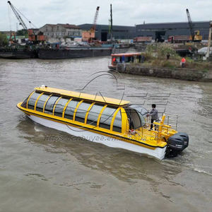 Bus de l'eau en fibre de verre à bas prix 9.85m/11.6m/12.63m <span class=keywords><strong>Taxi</strong></span> de l'eau tourisme touristique bateau de passagers à vendre - Product Image 1