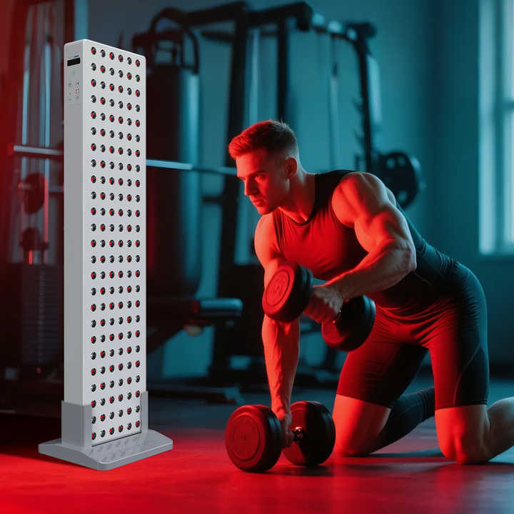 Gym & Home Use Red 660nm Near Infrared 850nm Red Light Therapy Panel ...