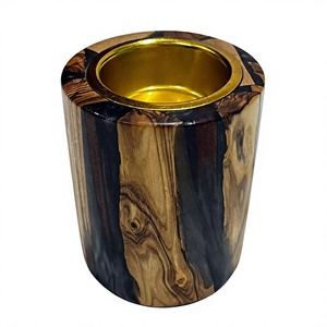 Majestic Arabic Oud Resin Wooden Incense Burner Eco-Friendly Sandalwood Deep Fragrance Diffusion Luxury <b>Home</b> Styling Spiritual - Product Image 1
