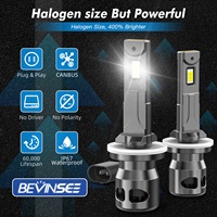 Ampoules de phare LED BEVINSEE 2x Z26 70W 880 881, ampoules LED automobiles blanches sans erreur 880 881, ampoules LED pour moteur 880, feux antibrouillard pour BMW E60 E82