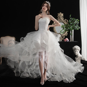 <span class=keywords><strong>Abiti</strong></span> da Sposa Personalizzati Luccicanti con Applicazioni, Vestiti da Cerimonia Formali, Vestido De Noiva, Robe Mariage - Product Image 3