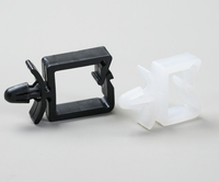 Colonne d'isolation pour carte PCB en nylon à verrouillage inversé, entretoise de circuit à double tête, support d'isolation, clip de fixation pour carte