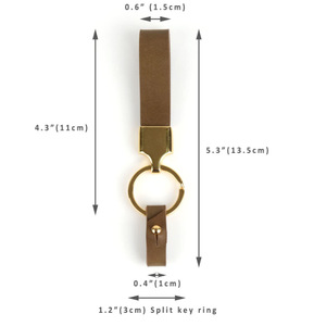 Factory direct supply of <b>leather</b> car <b>keychains</b>, stylish and simple small gift <b>keychains</b>, logo-printable bag charms. - Product Image 5