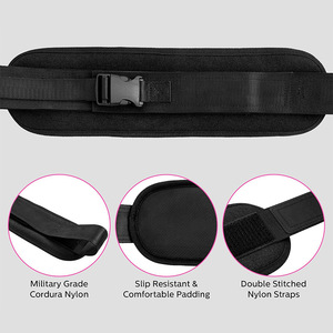 GJZ06337 Ceinture de poussée de la hanche Haltère d'entraînement de la hanche avec coussinet pour <span class=keywords><strong>pont</strong></span> de fessier Produit de sport et de divertissement - Product Image 4